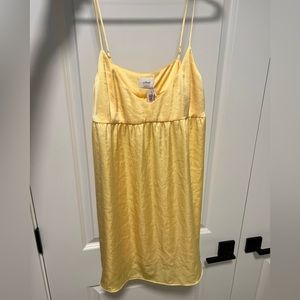 WILFRED LOVER DRESS YELLOW SIZE SMALL